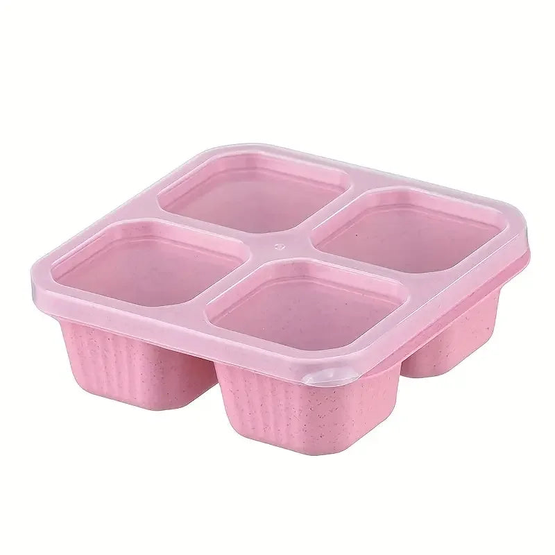 1pc-snack-container-stackable-4-compartment-lunch-box-with-lid-reusable-meal-prep-container-lightweight-lunch-container-