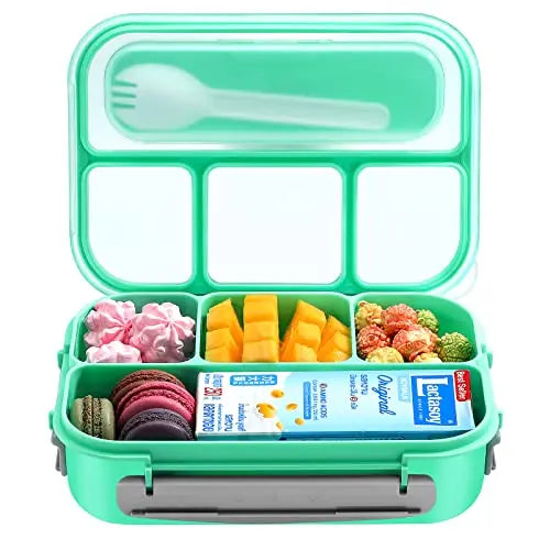 Lunch Box,Lunch Containers for Adults Kids Toddler,1.3L-4 Compartment Bento Box,Microwave/Dishwasher/Freezer Safe