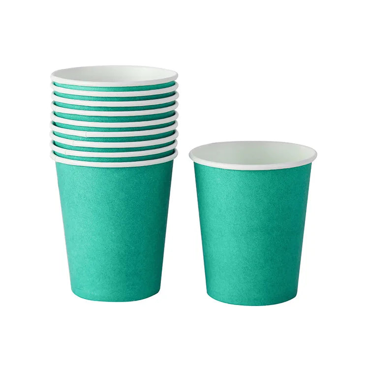 Paper Cups 250ml Family Party Supply Children Birthday Party Decorations Kids Party Supplies Cups Disposable Tableware Sets Cups