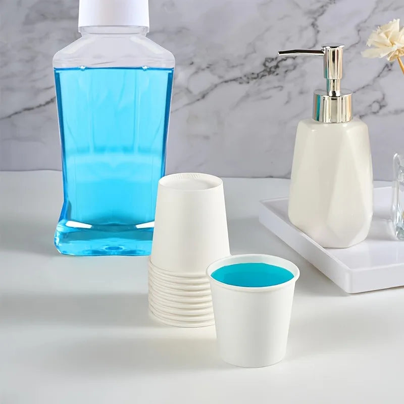 50/100PCS Disposable Small Paper Cup Tasting Cup  Perfect for Coffee Candy Juice Home Supermarket Holiday Party Activities