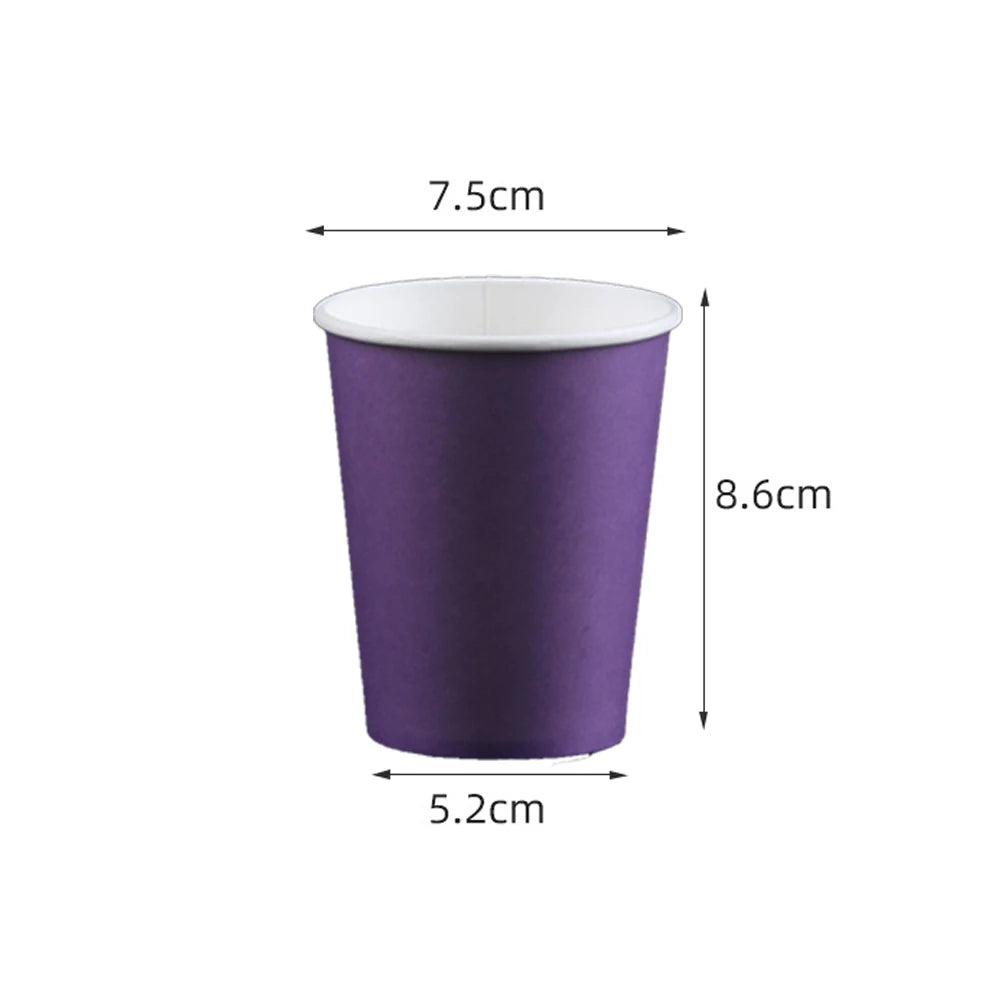 Paper Cups 250ml Family Party Supply Children Birthday Party Decorations Kids Party Supplies Cups Disposable Tableware Sets Cups