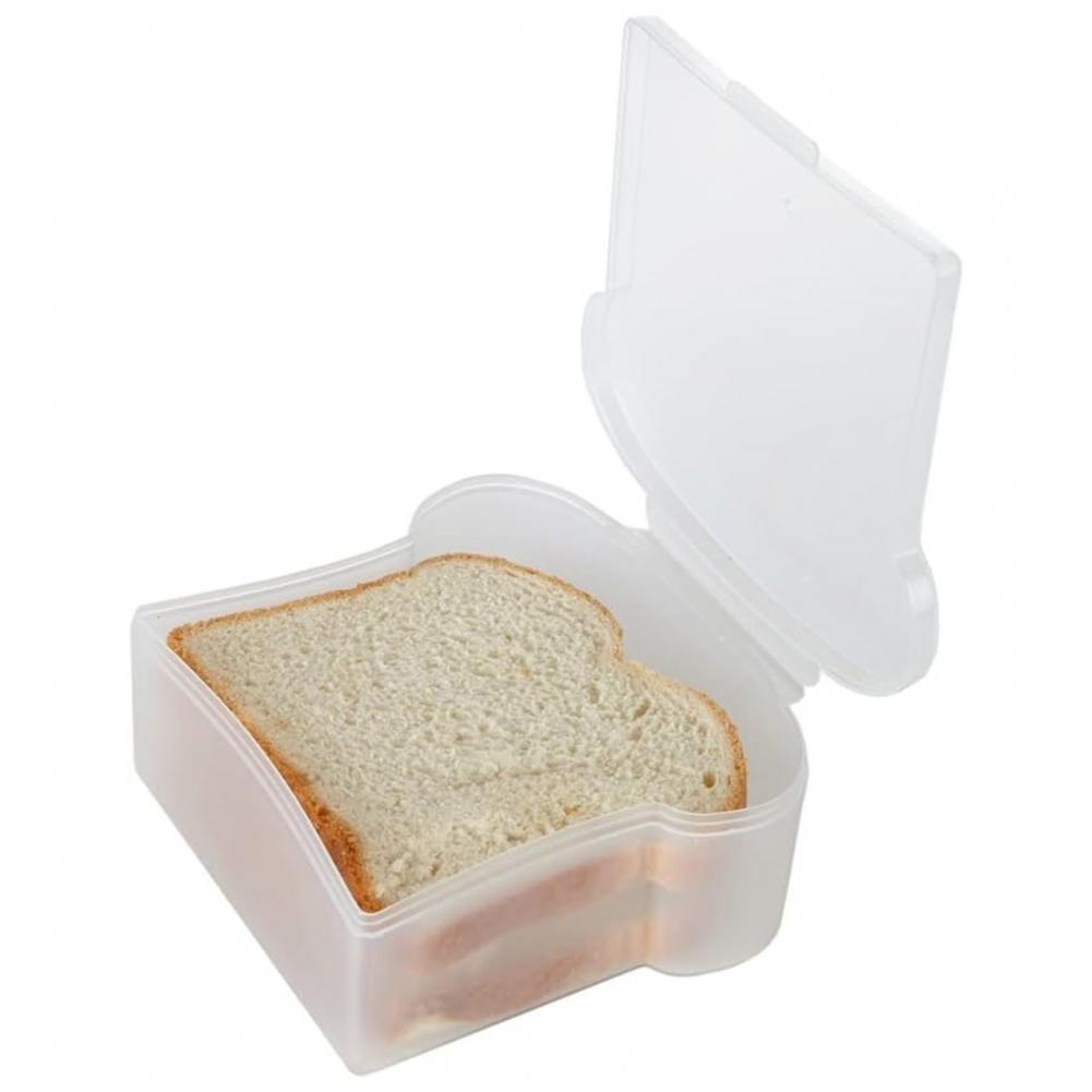 Lunch Container Wide Application Sandwich Case Plastic Storage  Practical Sushi Dessert Food Storage Box