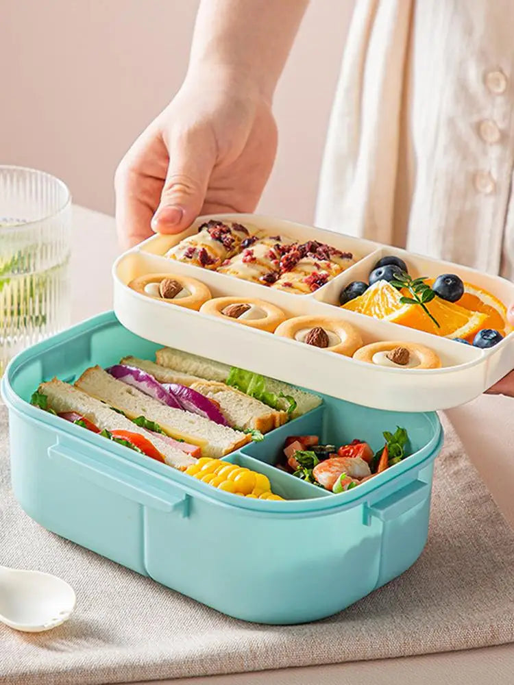 Lunch Box Container Snack Food Storage Container Leak Proof Insulated Food Jar Food Container for Sandwiches Salads Fruits