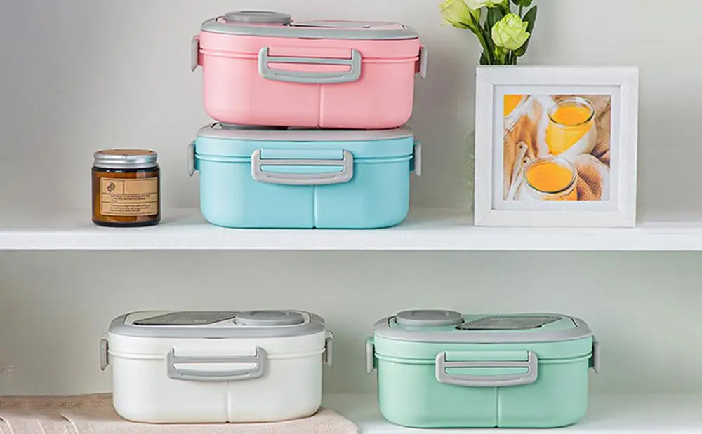 Lunch Box Container Snack Food Storage Container Leak Proof Insulated Food Jar Food Container for Sandwiches Salads Fruits