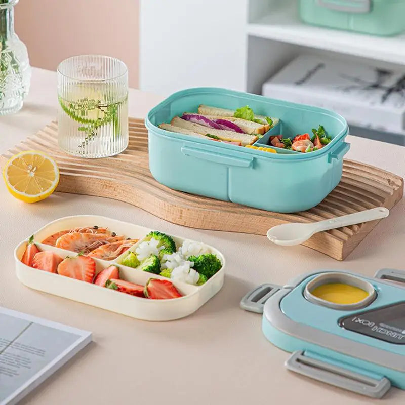 Lunch Box Container Snack Food Storage Container Leak Proof Insulated Food Jar Food Container for Sandwiches Salads Fruits