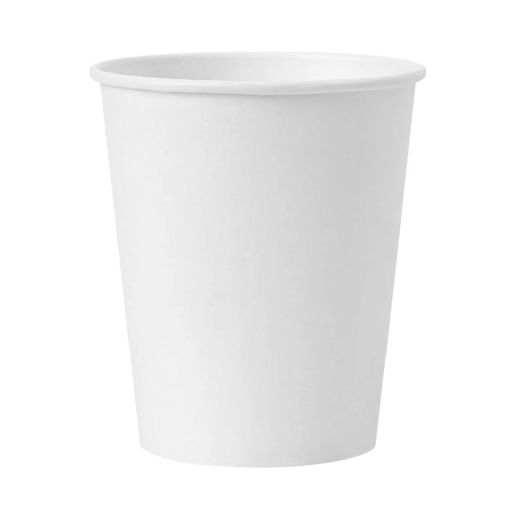 50/500/1000pcs Disposable Paper Cups 210ml Solid Color Paper Cups Coffee Milk Cup Paper Cup For Hot Drinking Party Supplies
