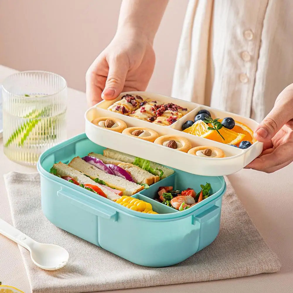 Lunch Box Container Snack Food Storage Container Leak Proof Insulated Food Jar Food Container for Sandwiches Salads Fruits