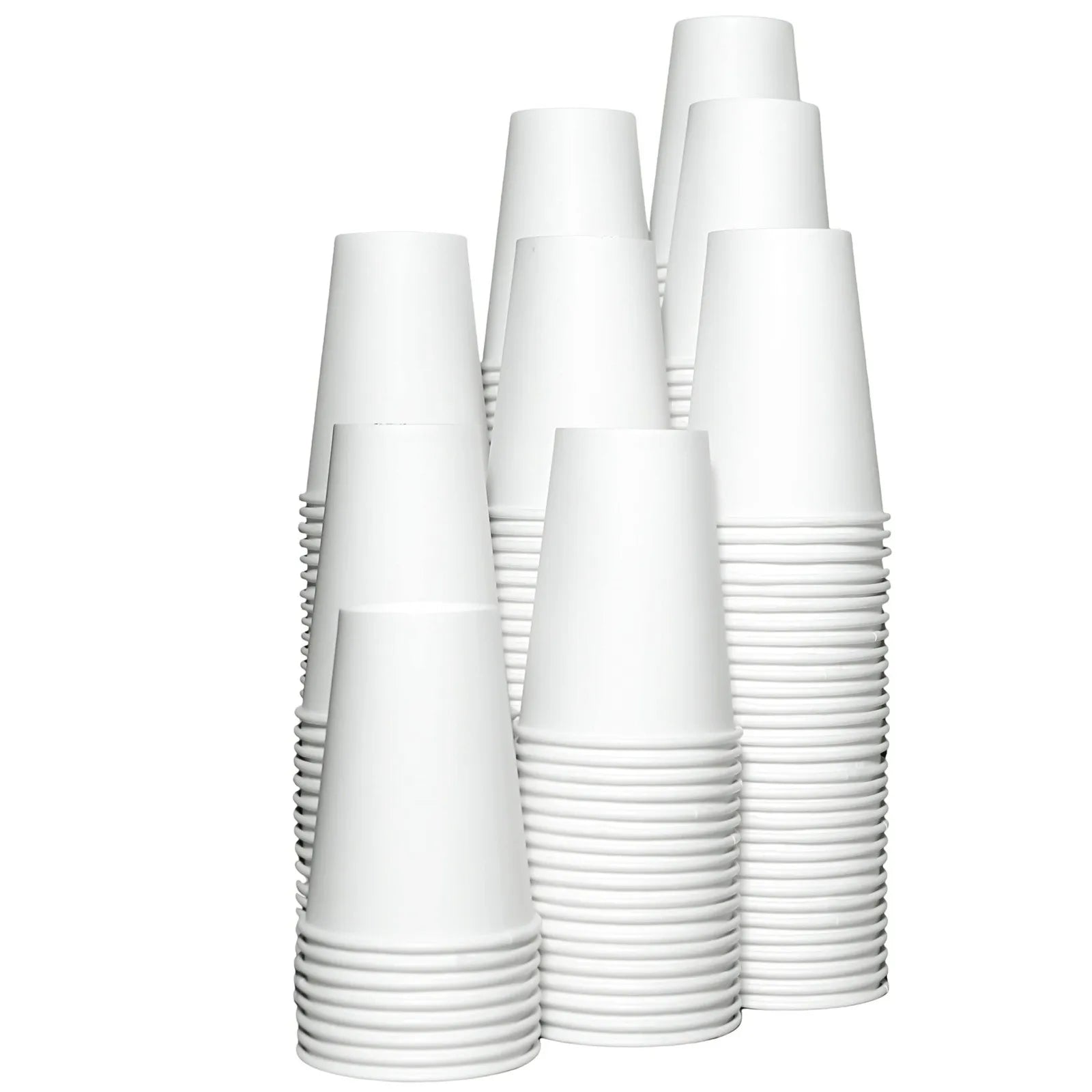 50/500/1000pcs Disposable Paper Cups 210ml Solid Color Paper Cups Coffee Milk Cup Paper Cup For Hot Drinking Party Supplies